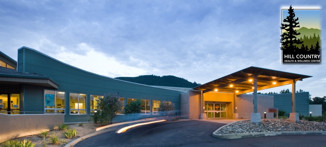 Exterior photo of the Hill Country Community Clinic_Round Mountain